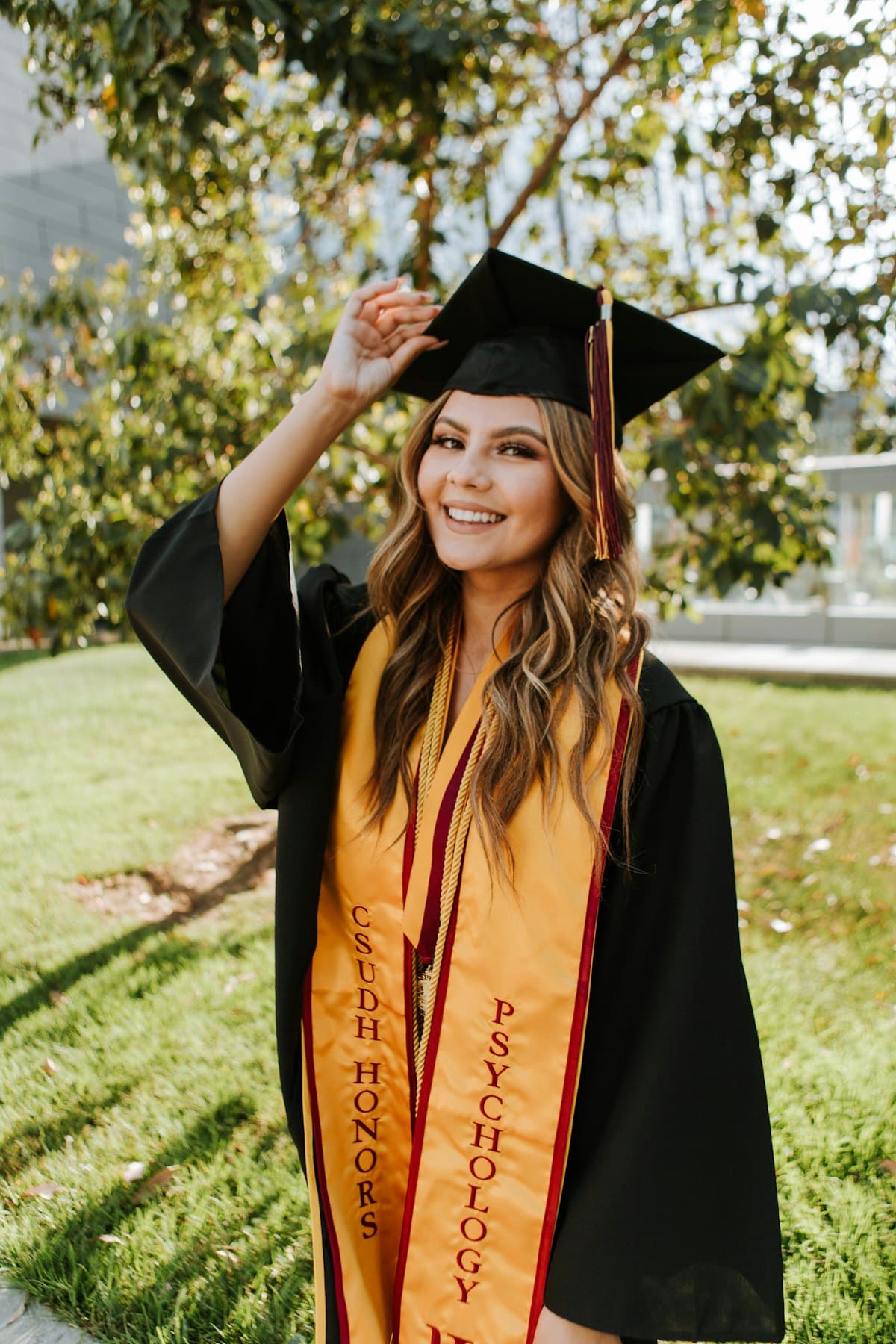 Honors stole, late afternoon