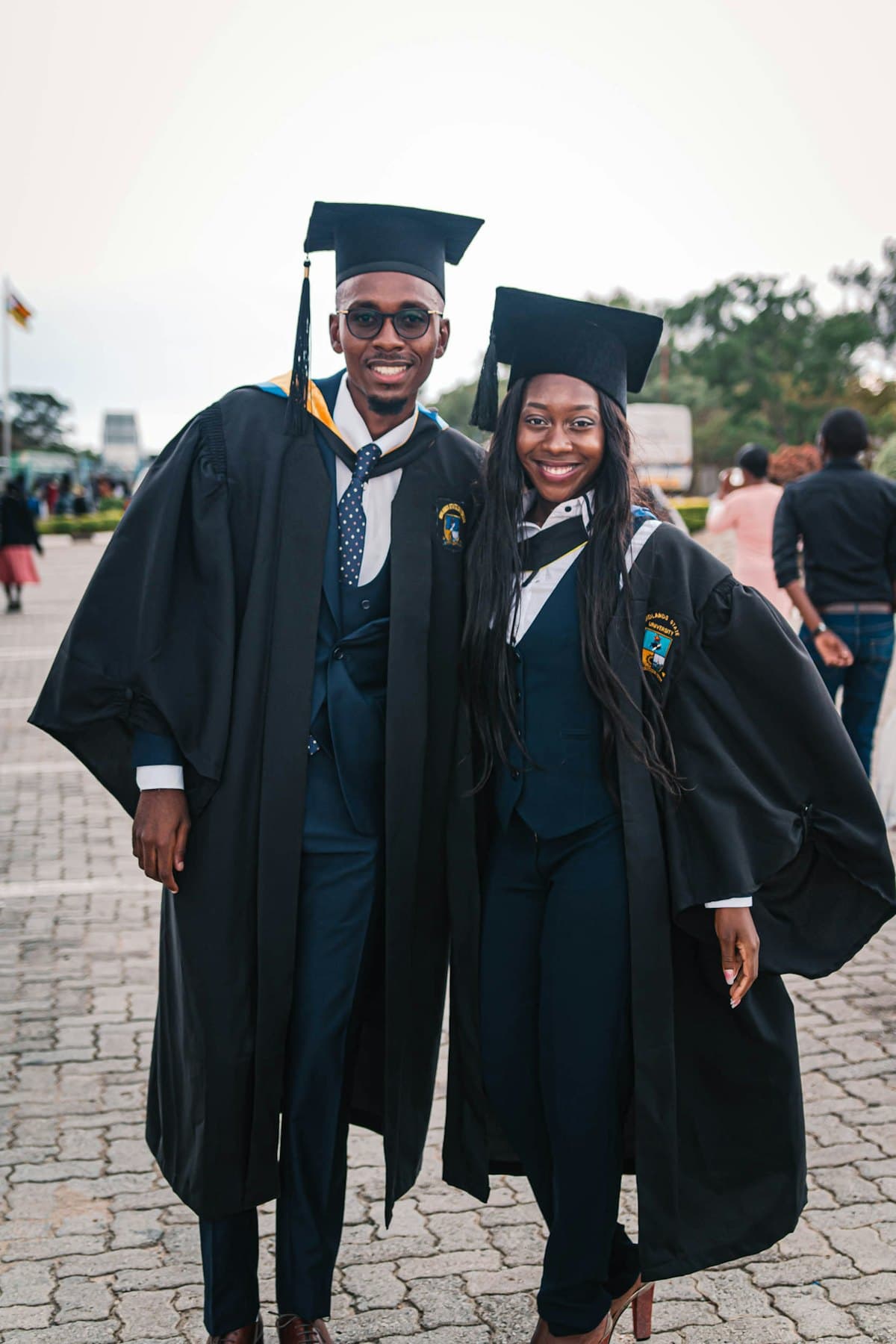 Two graduates